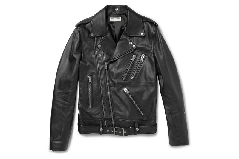 Saint Laurent 皮革機車夾克