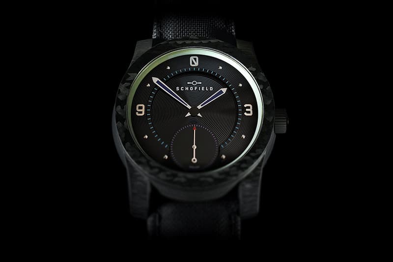 Schofield Watch Company Blacklamp Carbon 限量版腕錶