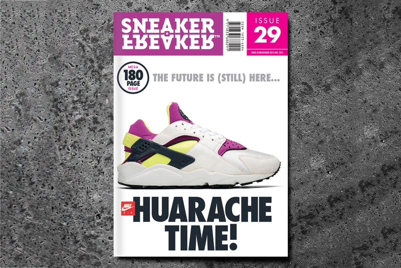 Sneaker Freaker 第 29 期「Huarache Time!」專題預覽