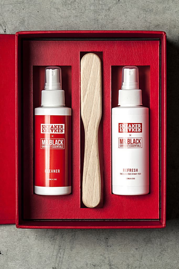 Sneaker Freaker x Mr. Black Garment Essentials 聯名球鞋護理套裝