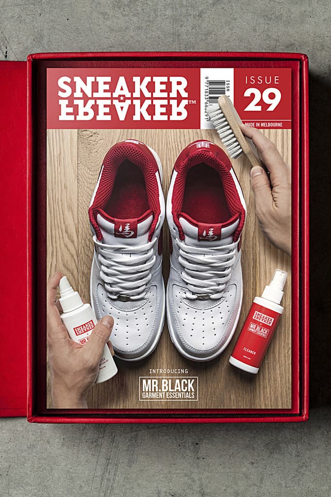 Sneaker Freaker x Mr. Black Garment Essentials 聯名球鞋護理套裝
