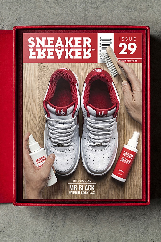 Sneaker Freaker x Mr. Black Garment Essentials 聯名球鞋護理套裝