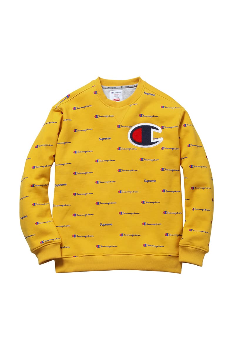 Supreme x Champion® 2013 假日季聯名系列
