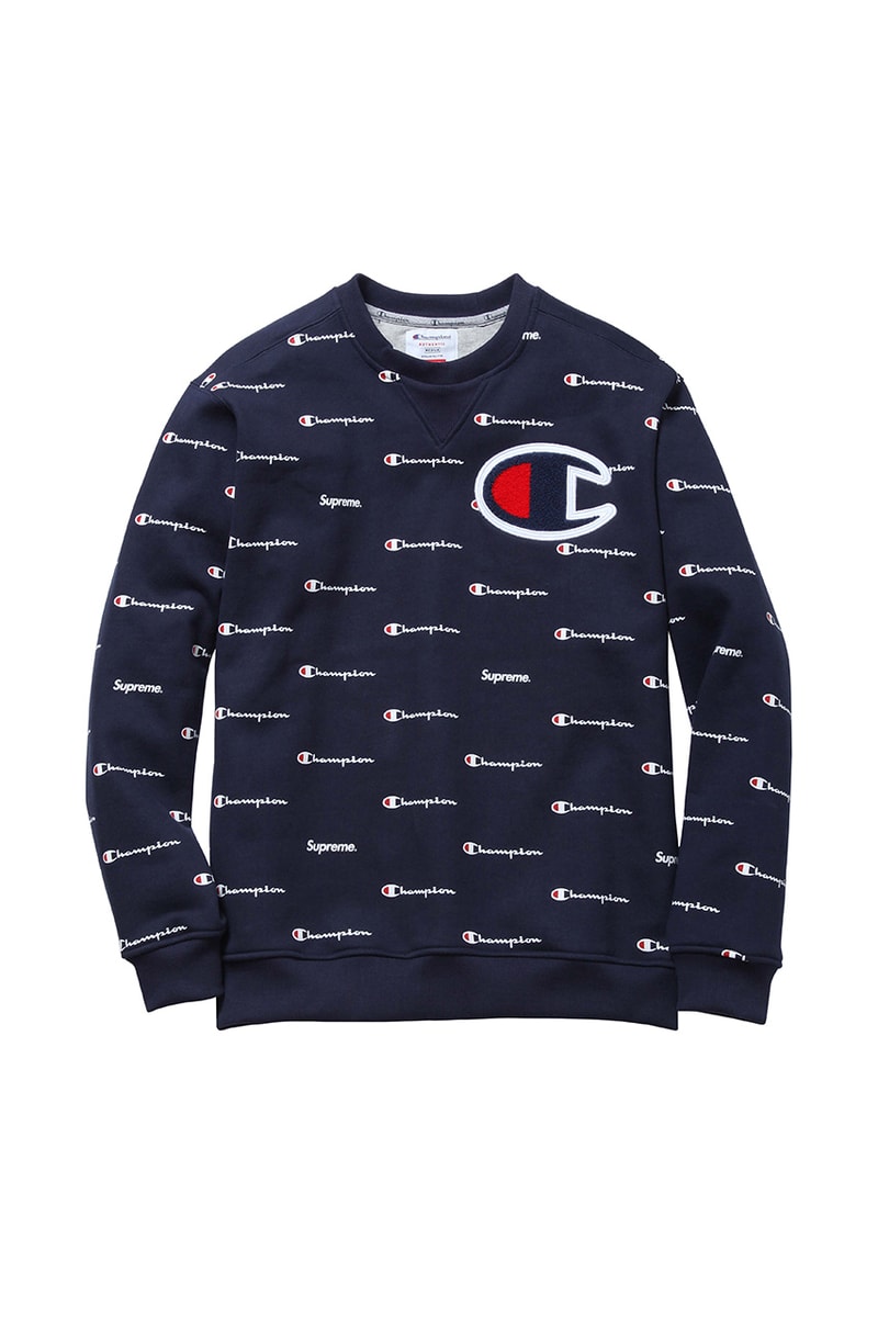 Supreme x Champion® 2013 假日季聯名系列