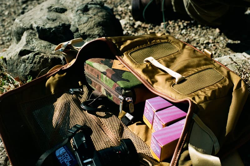 THE NORTH FACE PURPLE LABEL x Hobonichi TNF Field Pack 聯名包袋 Lookbook