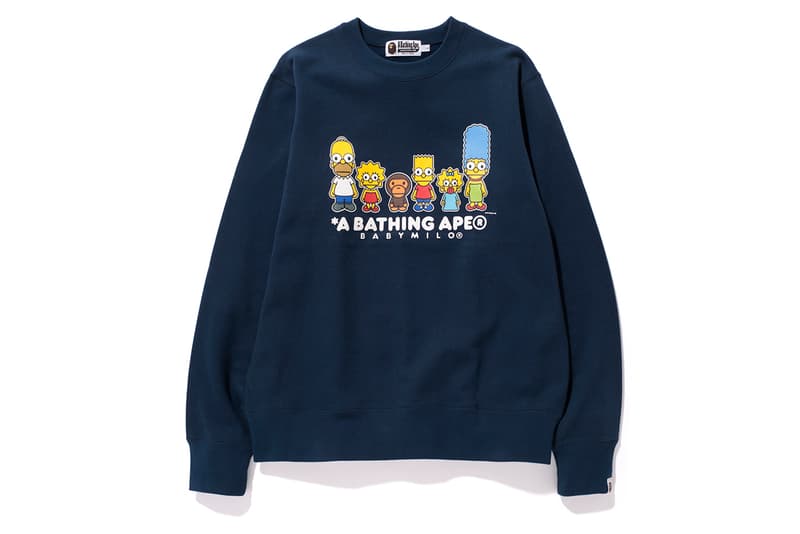 The Simpsons x A Bathing Ape Baby Milo 聯名別注系列