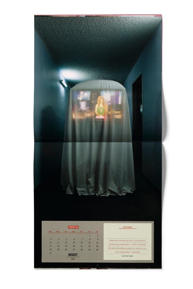 The Standard Hotel 2014「A Year of Unusual Requests」創意年歷