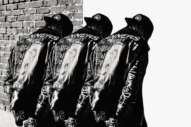 424 on Fairfax x David Sabastian 複古機車夾克