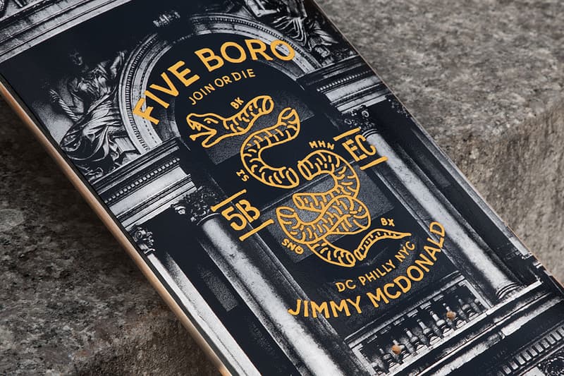 5Boro Jimmy McDonald「Philadelphia City Hall」滑板