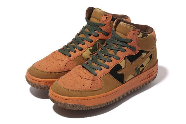 A Bathing Ape 1ST CAMO BAPE STA MID 全新配色設計
