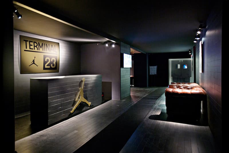 一覽由 Jordan Brand 打造的「Terminal 23」展廳