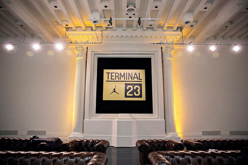 一覽由 Jordan Brand 打造的「Terminal 23」展廳
