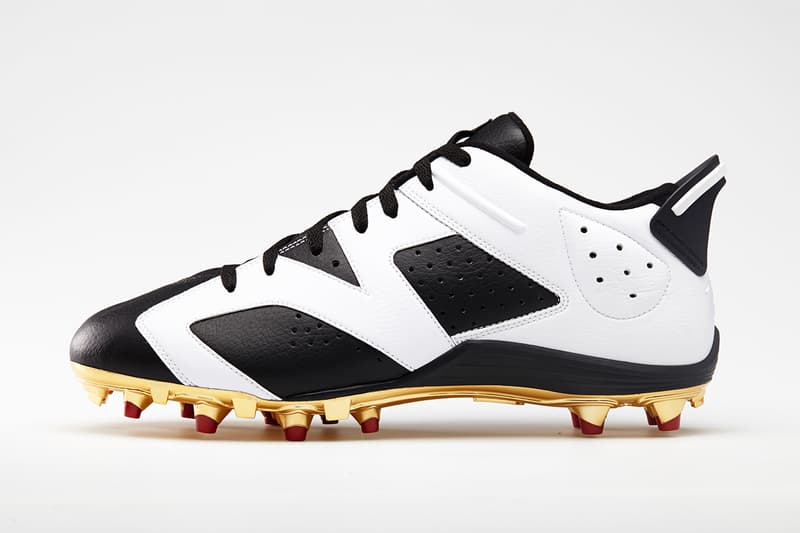 Jordan Brand 為 Earl Thomas 與 Michael Crabtree 打造 Air Jordan VI Postseason Cleats 別注鞋款