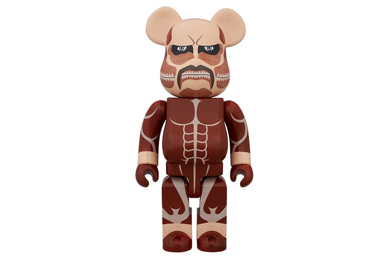 Attack on Titan x Medicom Toy 400% Bearbrick 別注玩偶