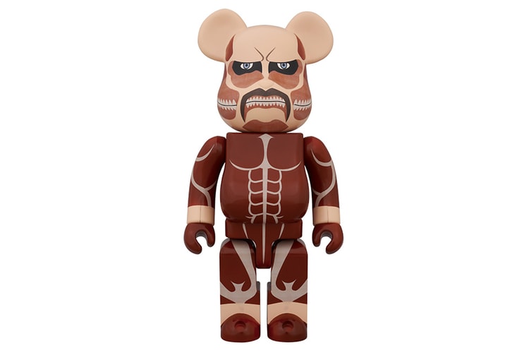 Attack on Titan x Medicom Toy 400% Bearbrick 別注玩偶