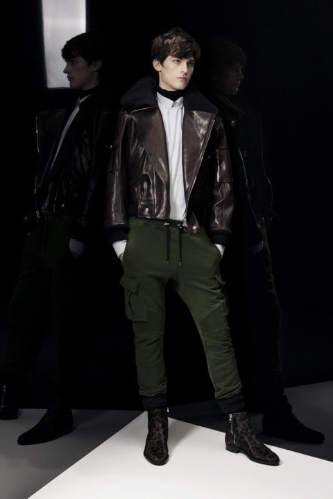 Balmain 2014 秋冬系列造型 Lookbook