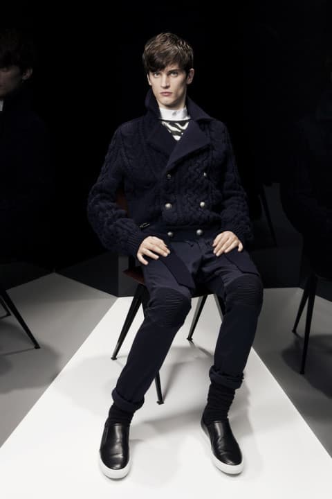 Balmain 2014 秋冬系列造型 Lookbook