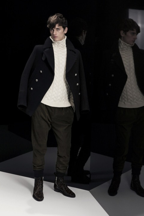 Balmain 2014 秋冬系列造型 Lookbook