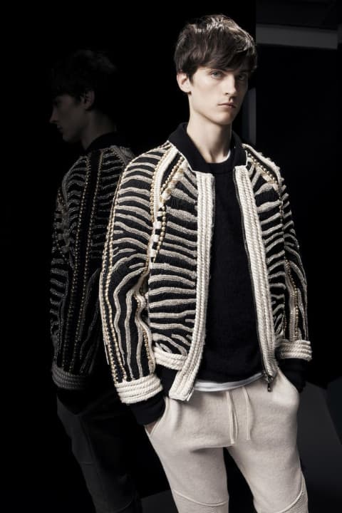 Balmain 2014 秋冬系列造型 Lookbook