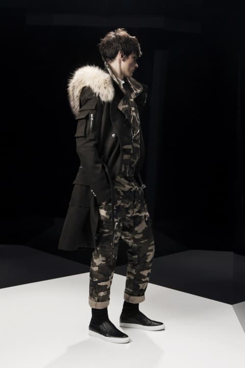 Balmain 2014 秋冬系列造型 Lookbook