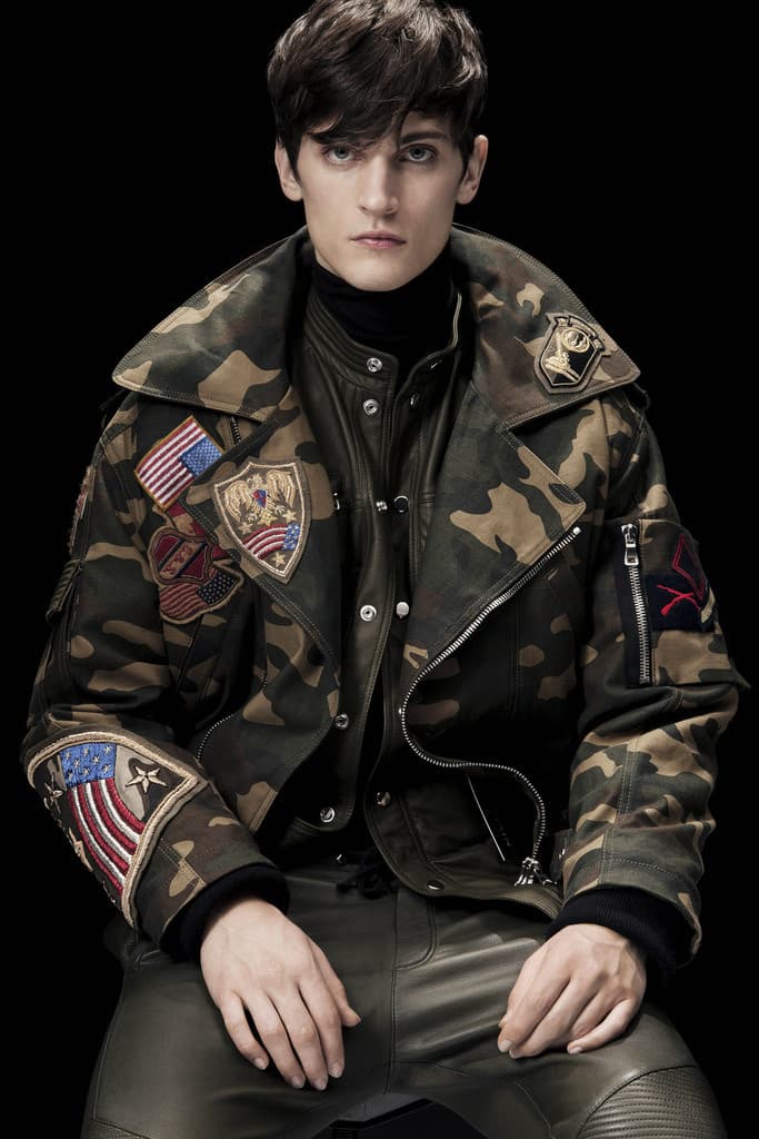 Balmain 2014 秋冬系列造型 Lookbook