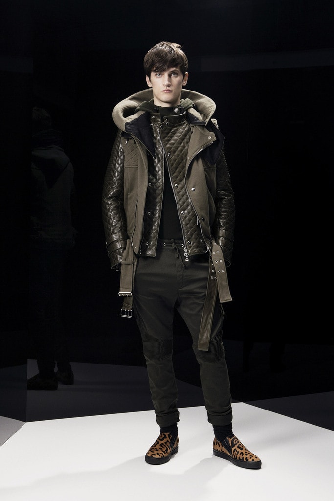 Balmain 2014 秋冬系列造型 Lookbook