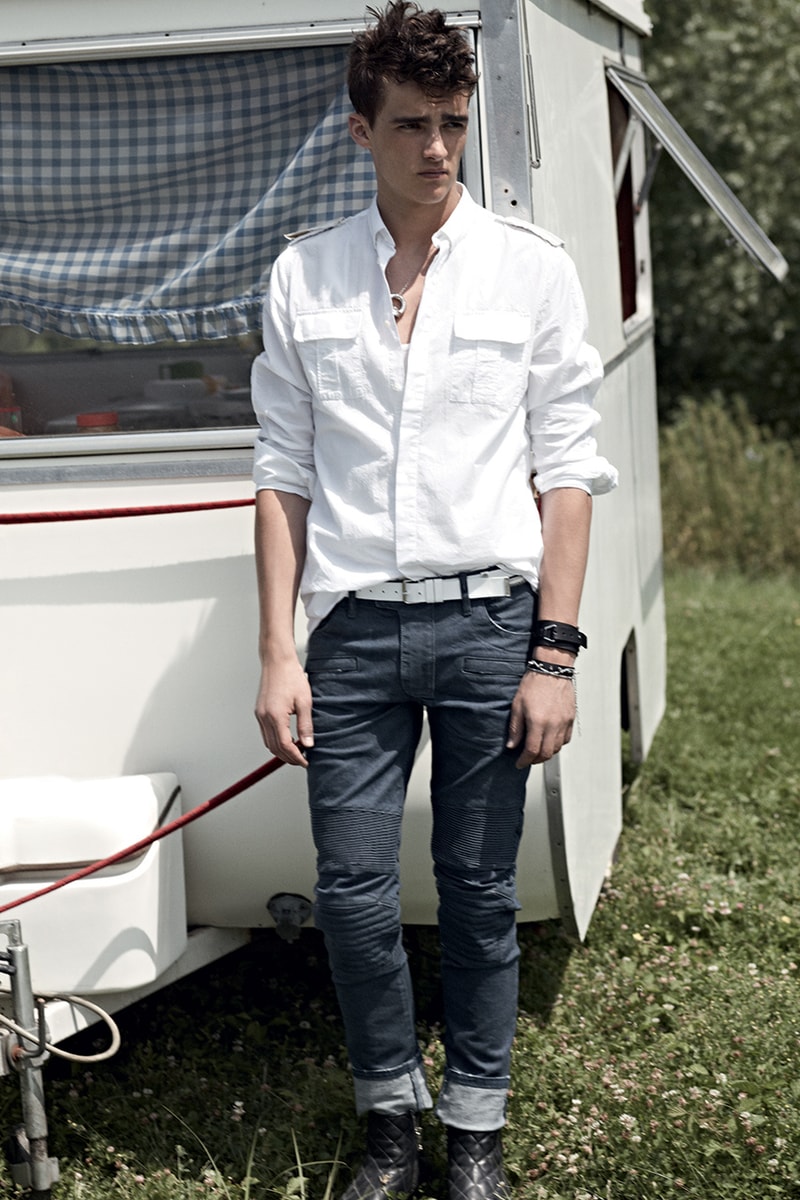 Balmain Homme 2014 春夏系列造型搭配 Lookbook