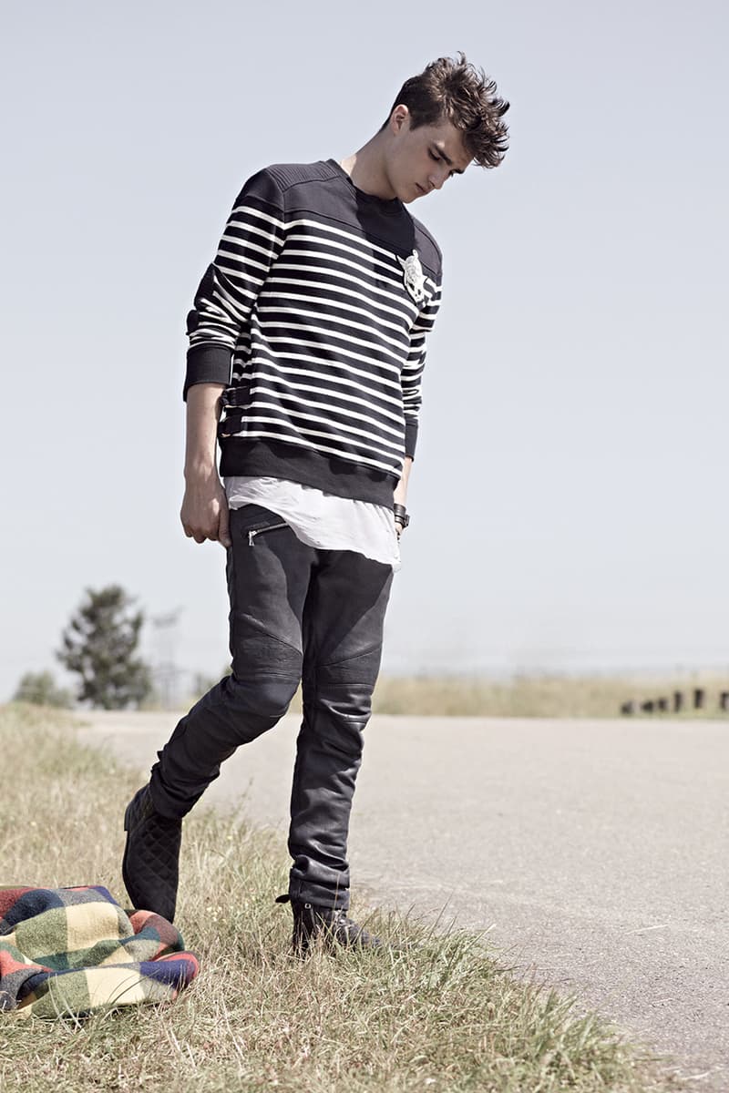 Balmain Homme 2014 春夏系列造型搭配 Lookbook