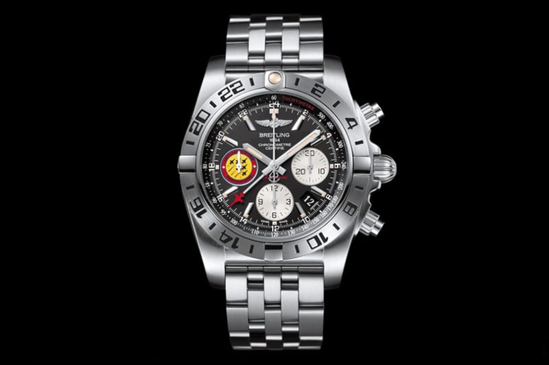 Breitling Chronomat 44 GMT Patrouille Suisse 50 週年紀念腕錶