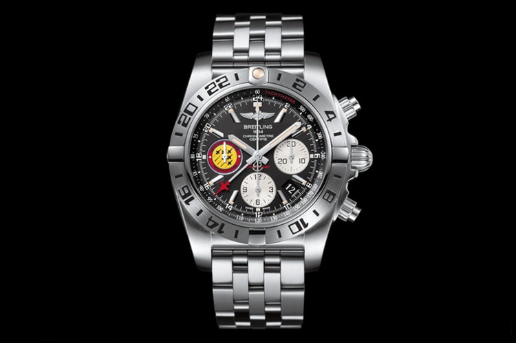 Breitling Chronomat 44 GMT Patrouille Suisse 50 週年紀念腕錶