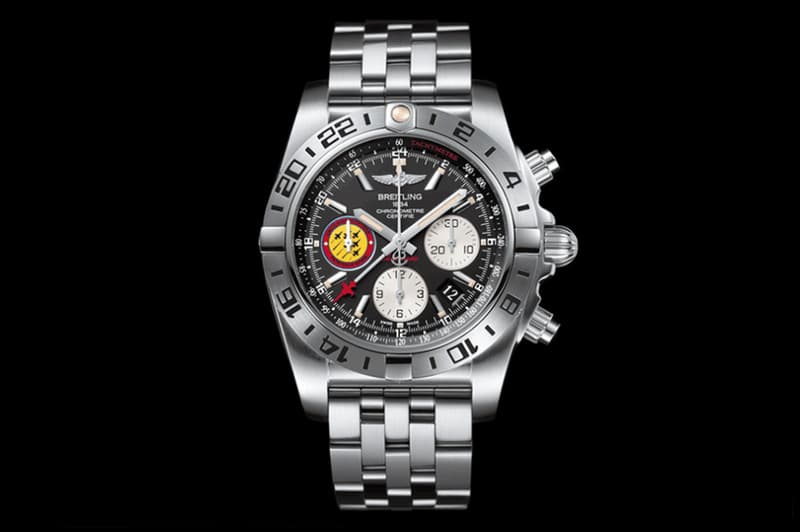 Breitling Chronomat 44 GMT Patrouille Suisse 50 週年紀念腕錶