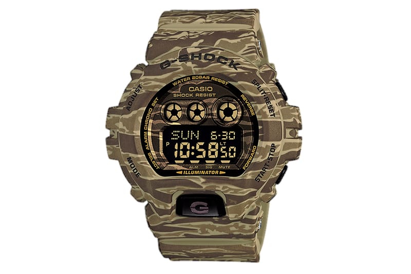 Casio G-Shock GD-X6900CM「Camo」迷彩系列