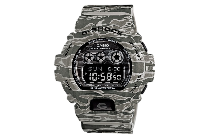 Casio G-Shock GD-X6900CM「Camo」迷彩系列