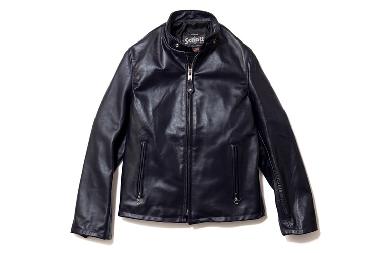 EXPANSION x Schott Cowhide Casual Racer 654 聯名夾克