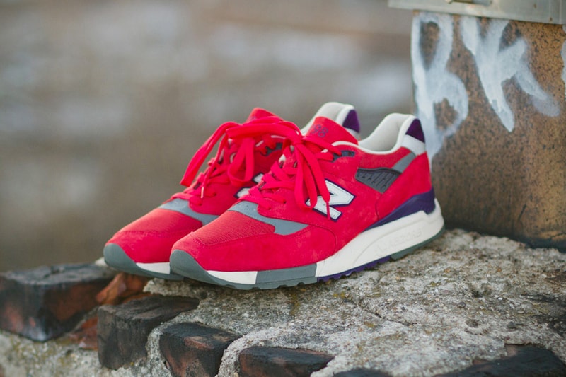 J.Crew x New Balance 2014 春季 998 配色設計「Inferno」