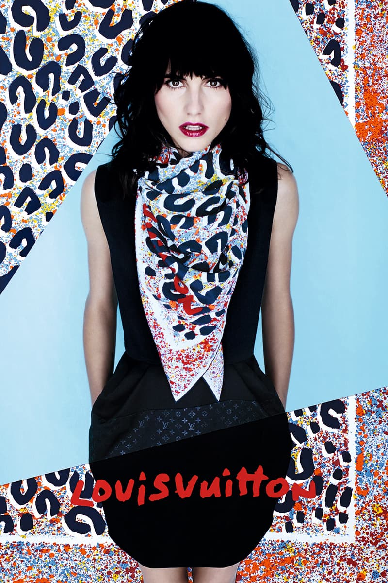 Louis Vuitton 2014 春夏藝術家圍巾系列