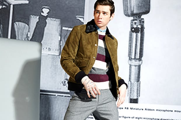 Maison Kitsuné 2014 秋冬造型搭配 Lookbook