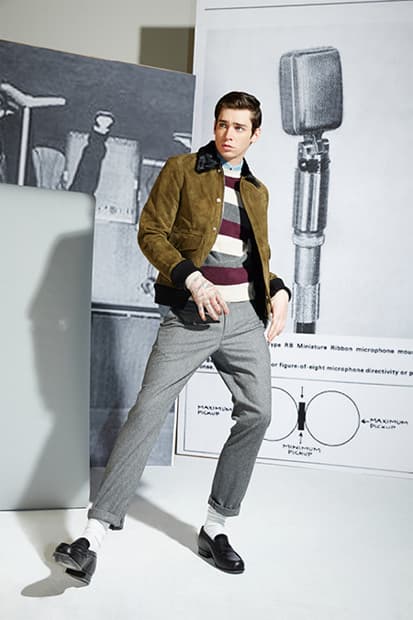 Maison Kitsuné 2014 秋冬造型搭配 Lookbook