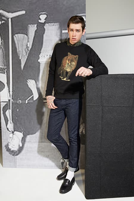 Maison Kitsuné 2014 秋冬造型搭配 Lookbook