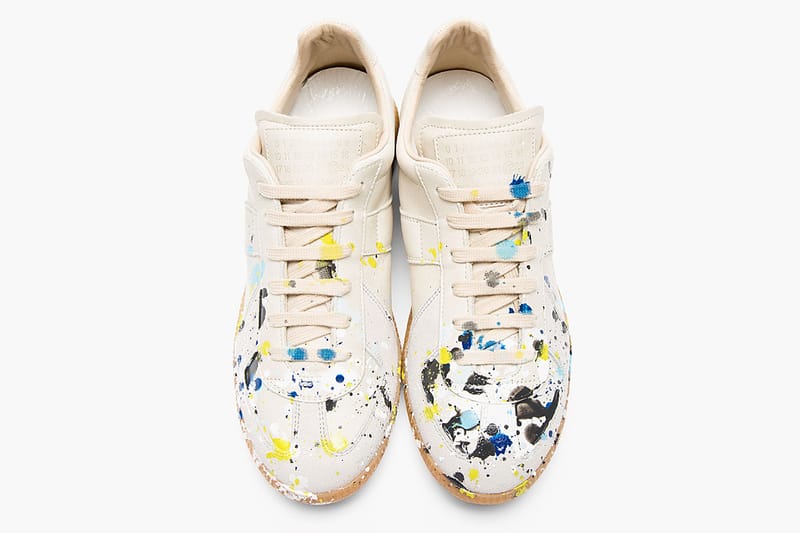 Maison Martin Margiela Replica Sneakers 潑墨配色設計