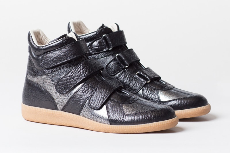 Maison Martin Margiela Metallic Crackle 高筒鞋款