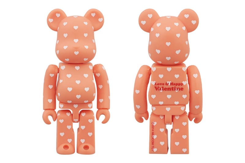 Medicom Toy 2014 情人節主題 100% Bearbrick