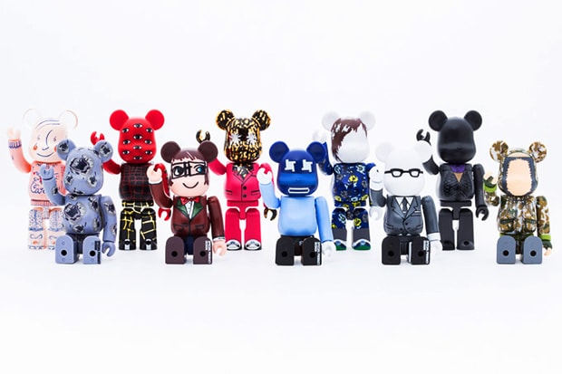 Medicom Toy「10 Designers」時裝設計師 Bearbrick 系列