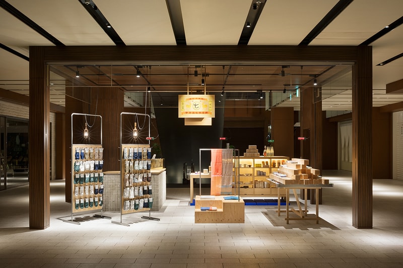 由 Yusuke Seki 設計工作室打造的 Nakagawa Masashichi Shoten-gai 精品店