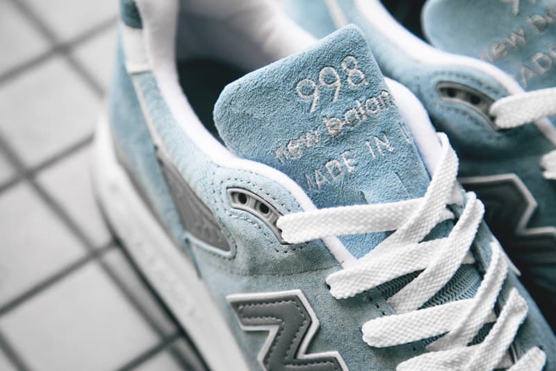 New Balance Made in USA M998「Baby Blue」配色