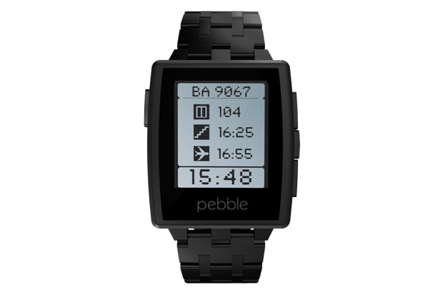 Pebble Steel 金屬智能腕表