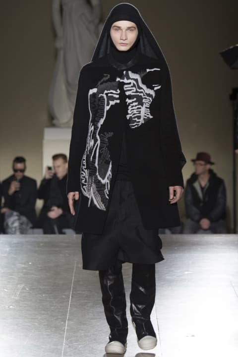 Rick Owens 2014 秋冬系列發佈會