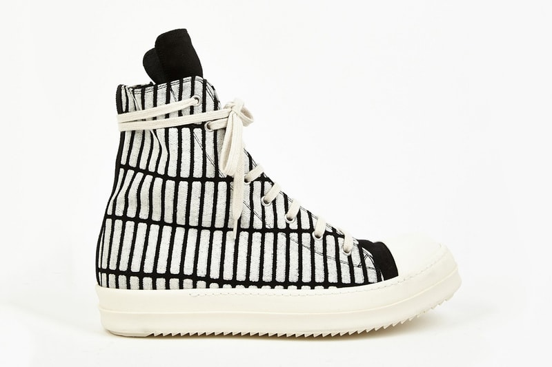 Rick Owens DRKSHDW 2014 春夏印花高筒球鞋
