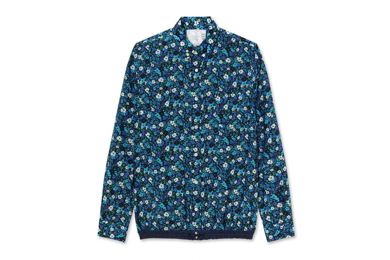 sacai 2014 春夏花卉圖案系列
