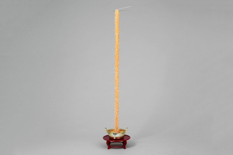 Seung Yul Oh 樹脂湯麵雕塑